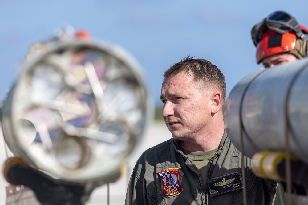 VMFA-312 is Locked and Loaded in Guam