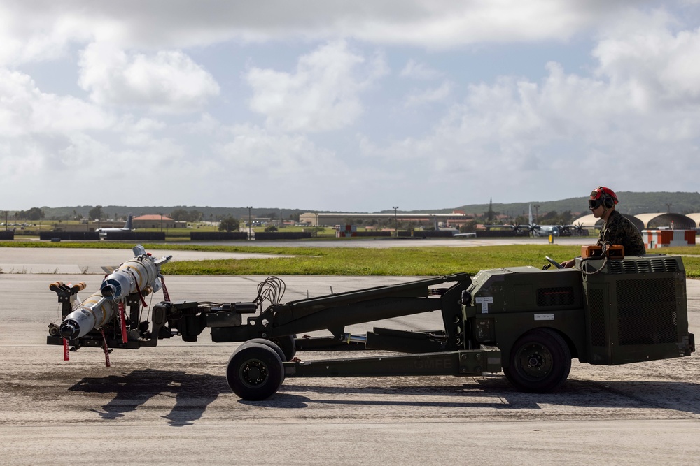 VMFA-312 is Locked and Loaded in Guam