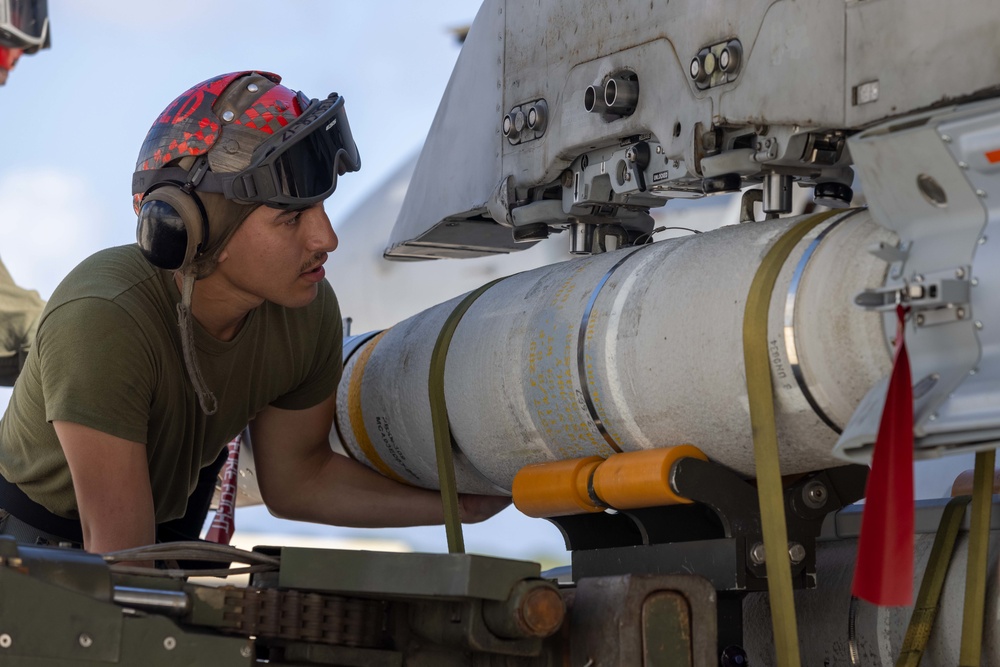 VMFA-312 is Locked and Loaded in Guam