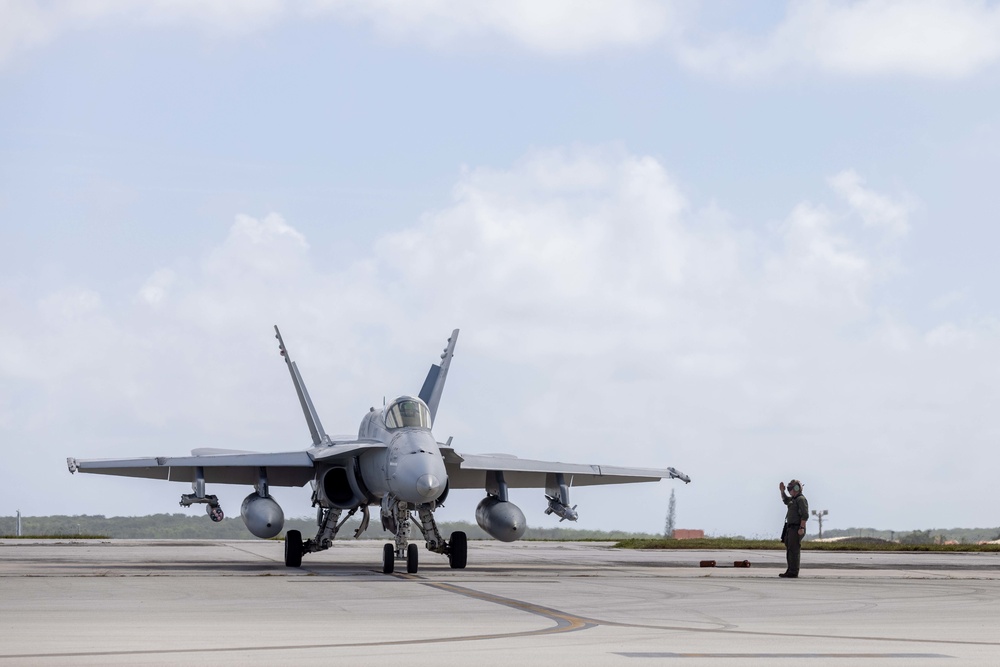 VMFA-312 is Locked and Loaded in Guam