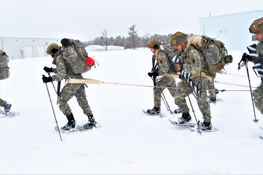 Airmen train in cold-weather operations, tactics, skills at Fort McCoy