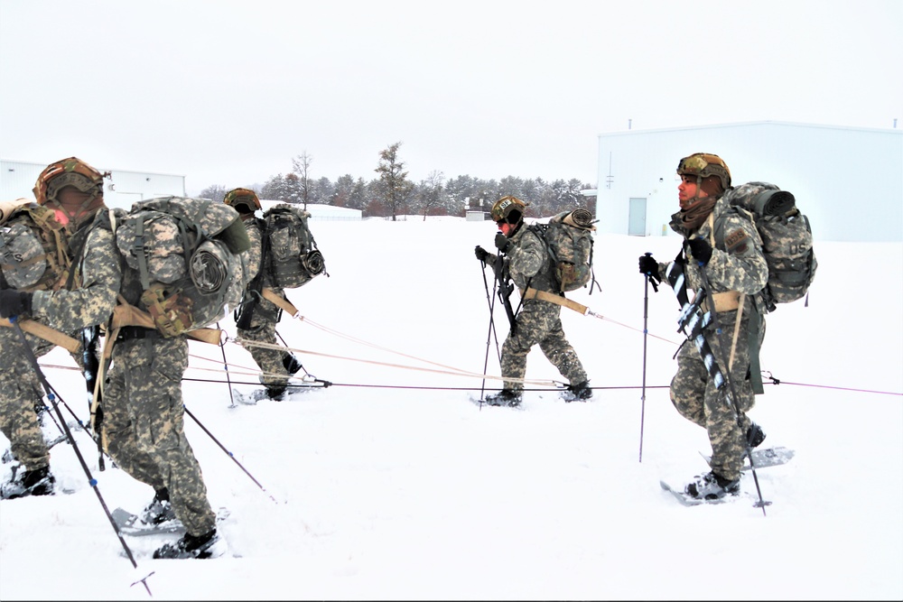 Airmen train in cold-weather operations, tactics, skills at Fort McCoy