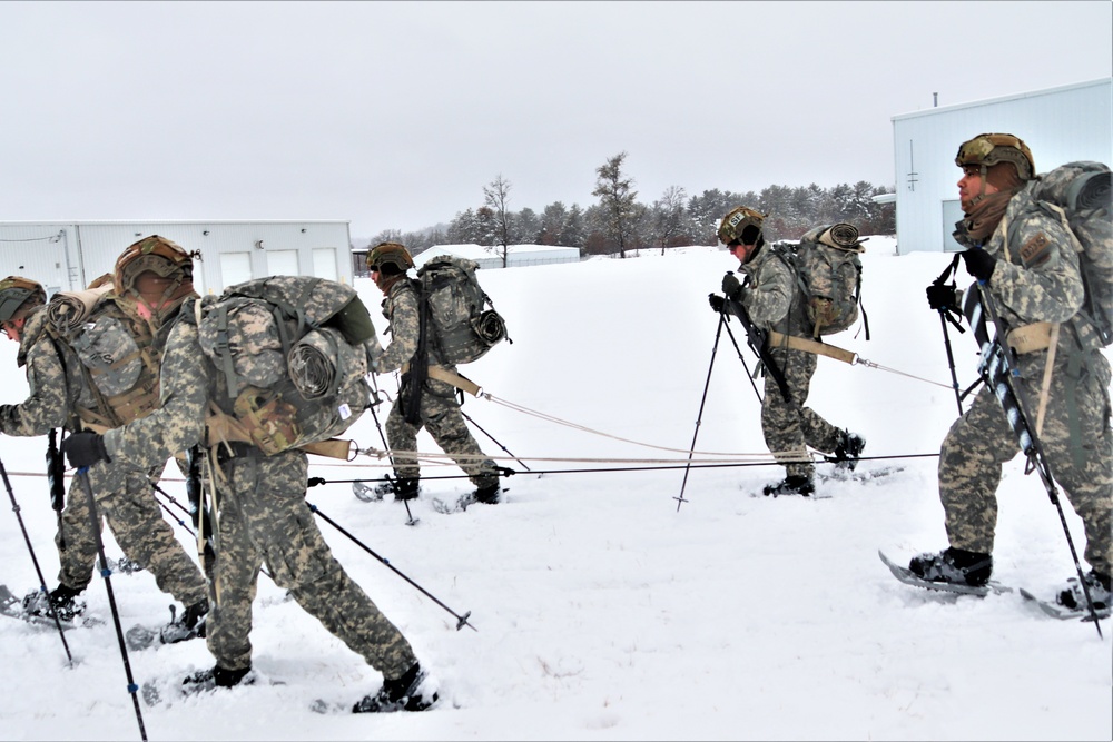 Airmen train in cold-weather operations, tactics, skills at Fort McCoy