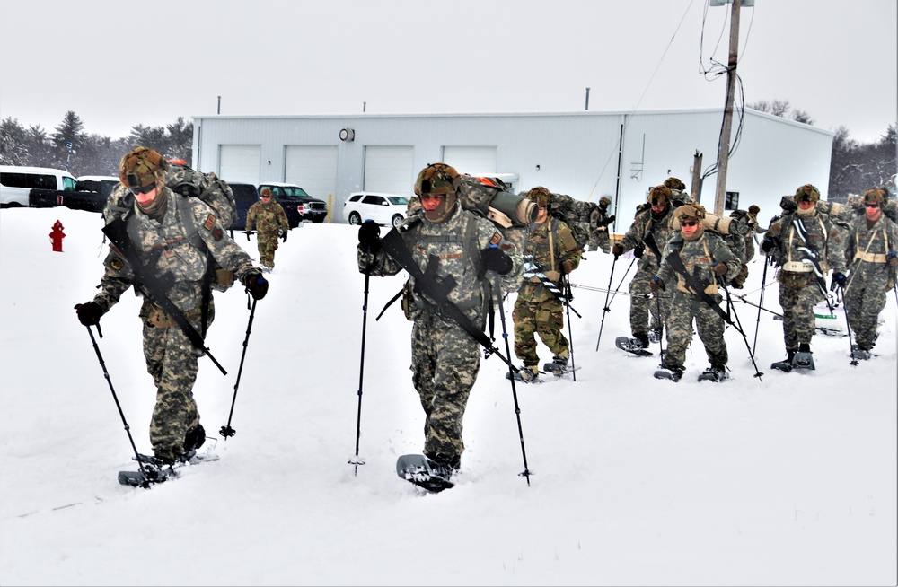 Airmen train in cold-weather operations, tactics, skills at Fort McCoy