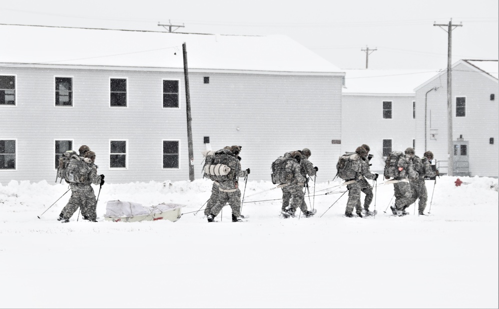 Airmen train in cold-weather operations, tactics, skills at Fort McCoy