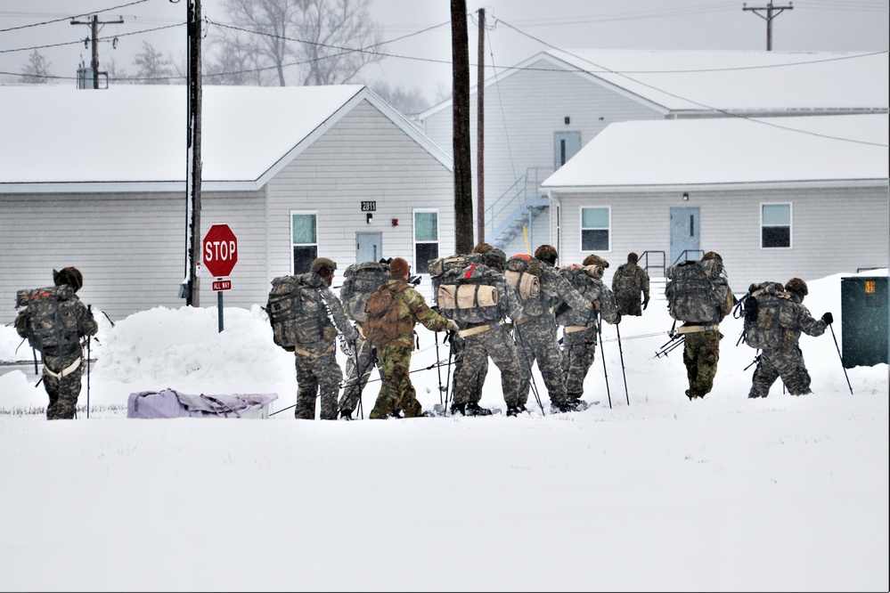 Airmen train in cold-weather operations, tactics, skills at Fort McCoy