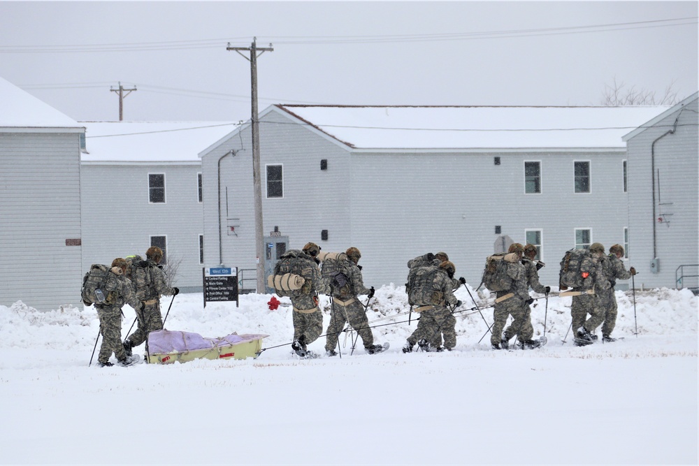 Airmen train in cold-weather operations, tactics, skills at Fort McCoy