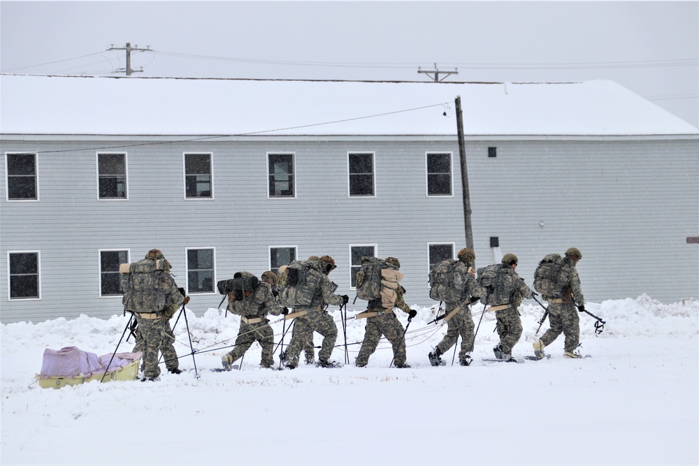 Airmen train in cold-weather operations, tactics, skills at Fort McCoy