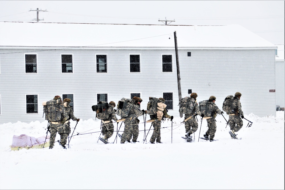 Airmen train in cold-weather operations, tactics, skills at Fort McCoy