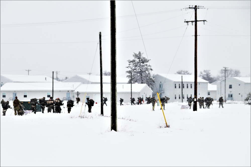 Airmen train in cold-weather operations, tactics, skills at Fort McCoy