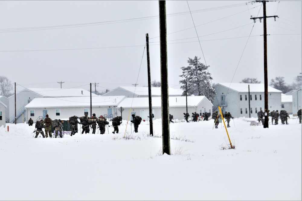 Airmen train in cold-weather operations, tactics, skills at Fort McCoy