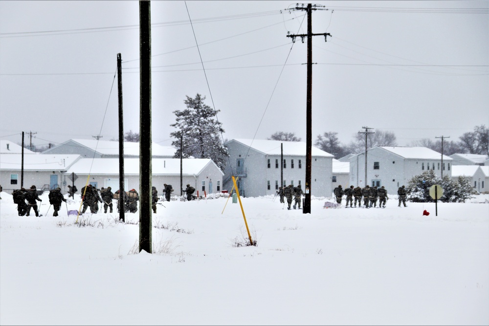 Airmen train in cold-weather operations, tactics, skills at Fort McCoy