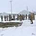 Tent-building among skills Airmen learned during January cold-weather training at Fort McCoy