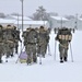 Tent-building among skills Airmen learned during January cold-weather training at Fort McCoy