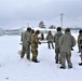 Tent-building among skills Airmen learned during January cold-weather training at Fort McCoy