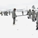 Tent-building among skills Airmen learned during January cold-weather training at Fort McCoy