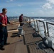 Sailors Put Up Nets