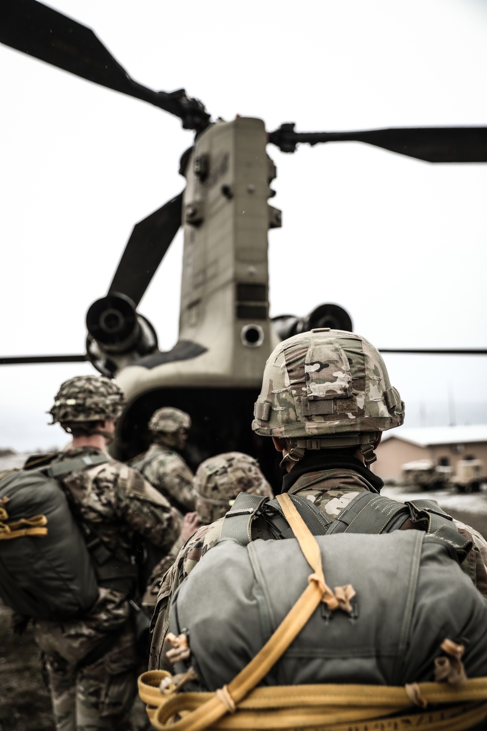 173rd Airborne Brigade train at the Novo Selo Training Site in Bulgaria