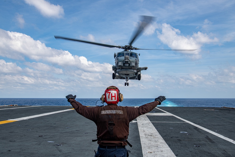 Nimitz Conducts Flight Operations