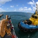 USCGC Stone gets underway from Suape, Brazil