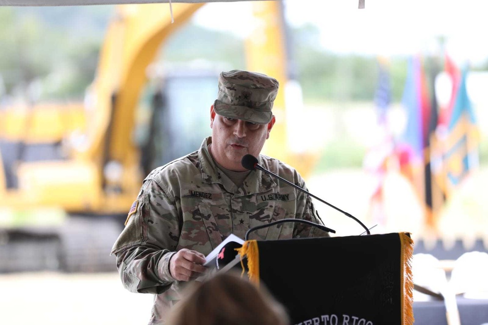 Puerto Rico National Guard Breaks Ground on Construction Projects at Camp Santiago in Salinas