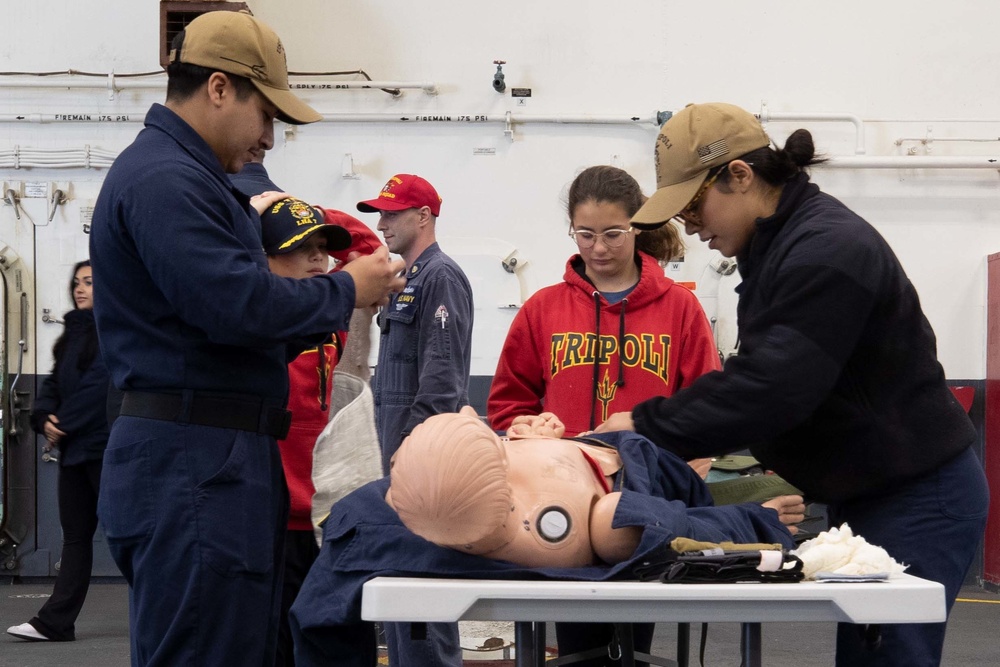 USS Tripoli Friends and Family Day Cruise