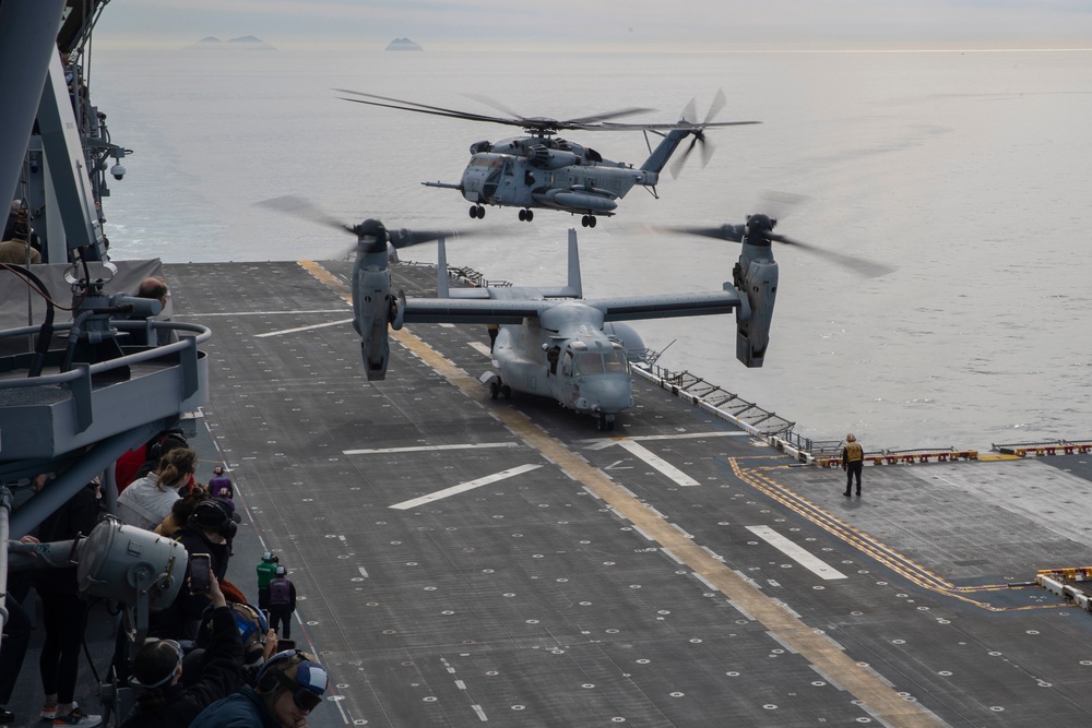 USS Tripoli Friends and Family Day Cruise