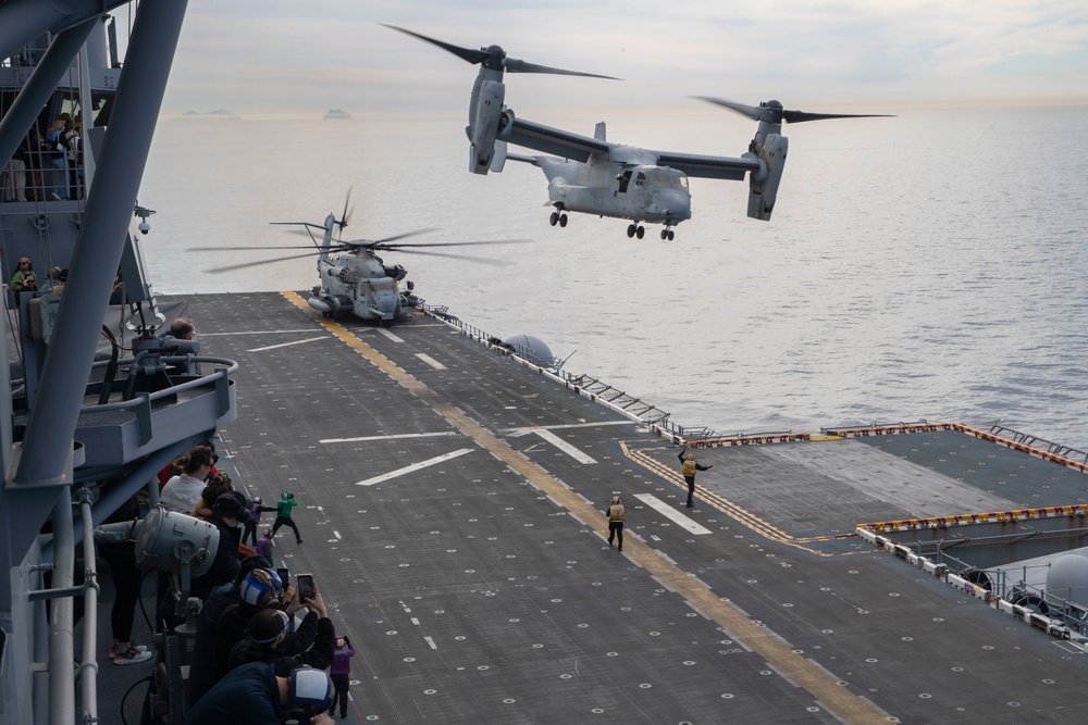 USS Tripoli Friends and Family Day Cruise