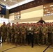Oregon Governor addresses over 120 Oregon Army National Guard Soldiers during demobilization ceremony