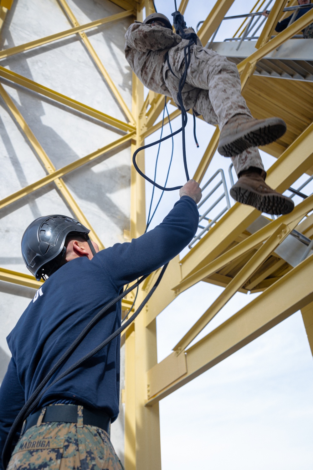 India Company Rappel Tower