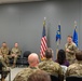 Maj. Christopher Schutte receives command of the 169th Air Support Operations Squadron Feb. 2, 2023