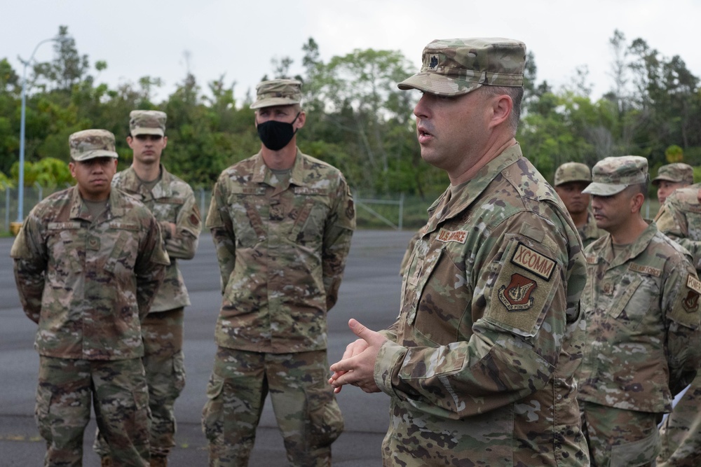 Title: 291st Combat Communications Squadron New Commander