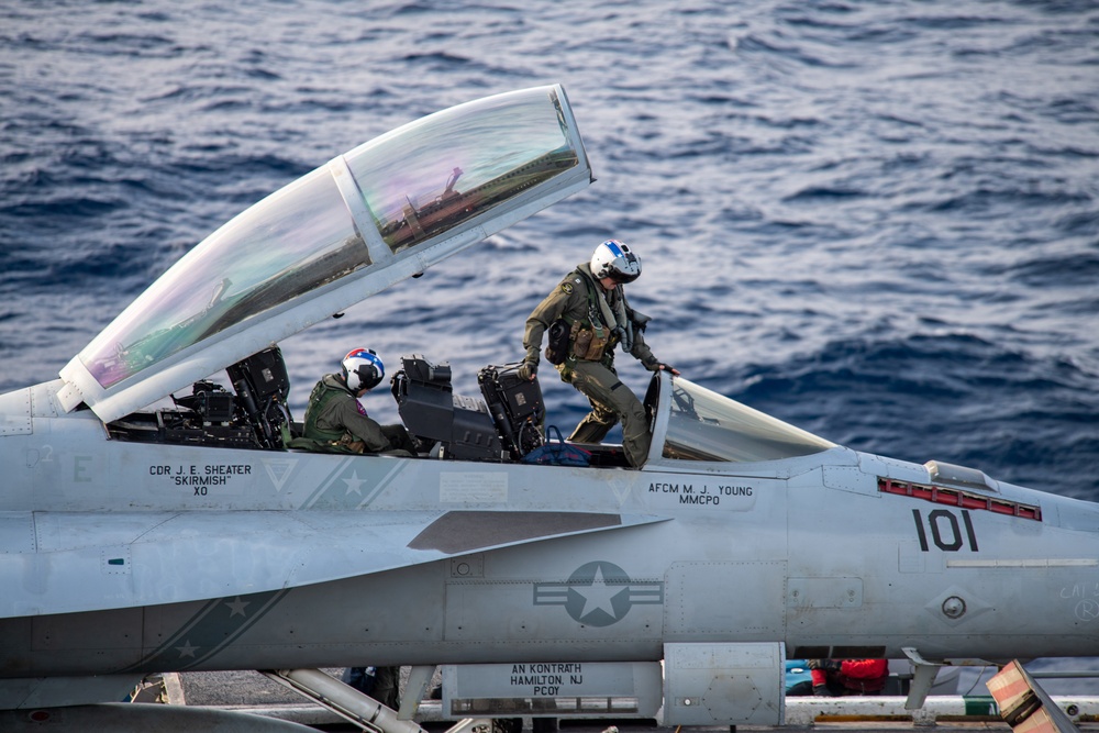 Nimitz Conducts Flight Ops