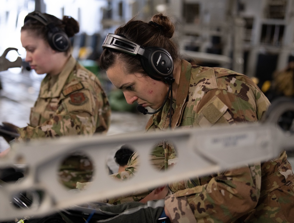 349th Aeromedical Evacuation Squadron hones skills