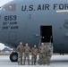 Team Travis members with C-17 Globemaster III