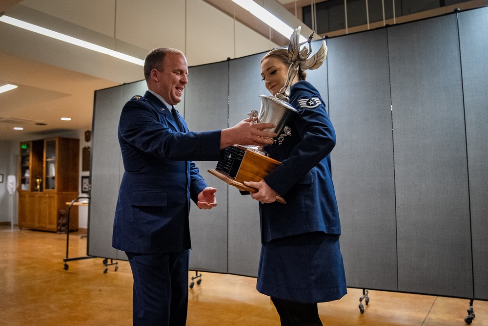 Nevada Air National Guard Base Hosts Outstanding Airmen of the Year Awards Banquet