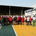 USCGC Spencer (WMEC 905) plays volleyball with members of the Western Naval Command and Naval Dockyard Limited