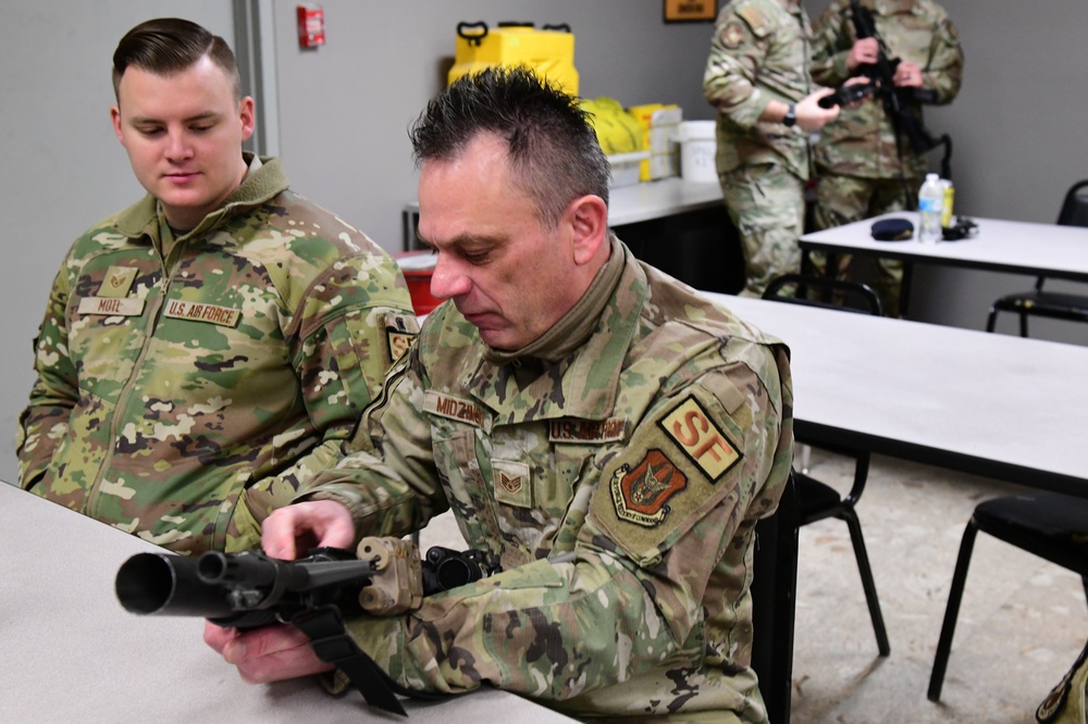 926th Security Forces Squadron Weapons Training