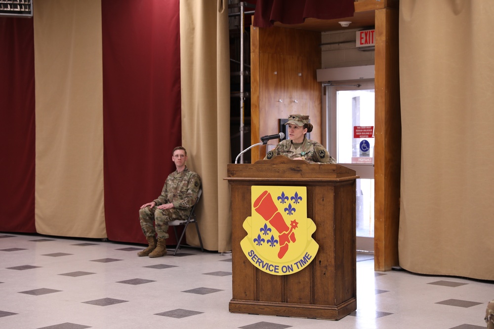 728th CSSB holds change of command