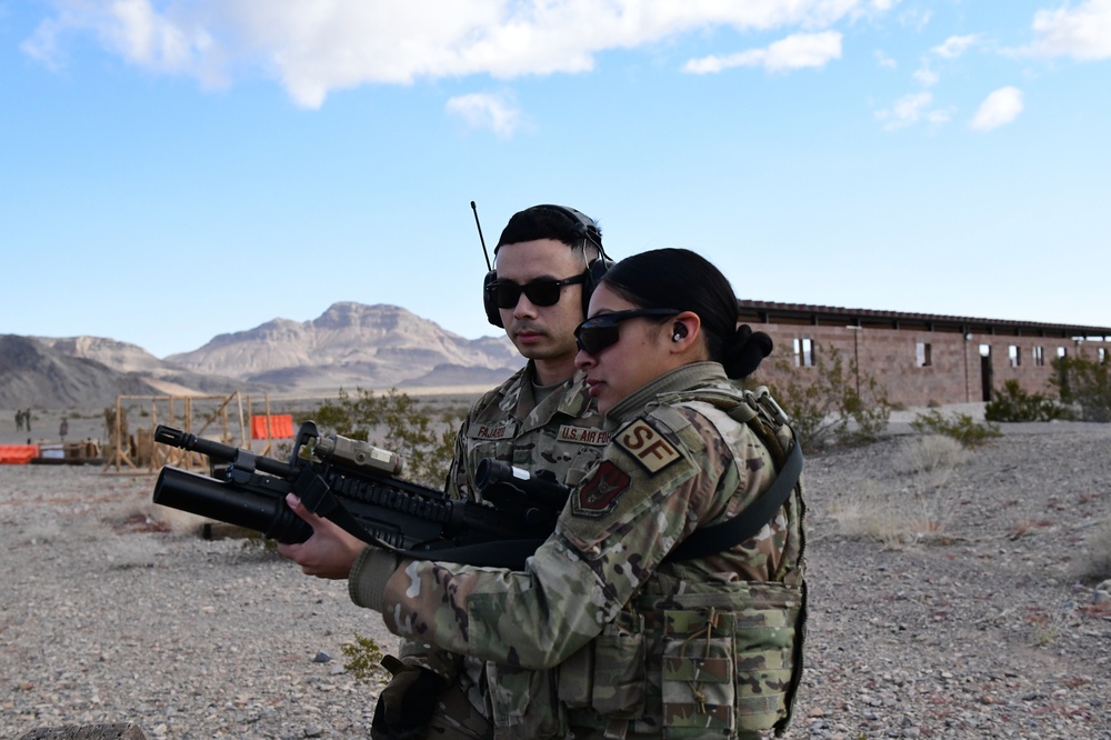 926th Security Forces Squadron Weapons Training