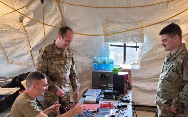 Comm to Combat: The 263rd Combat Communications Squadron supports the 4th Fighter Wing in exercise