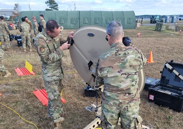 Comm to Combat: The 263rd Combat Communications Squadron supports the 4th Fighter Wing in exercise