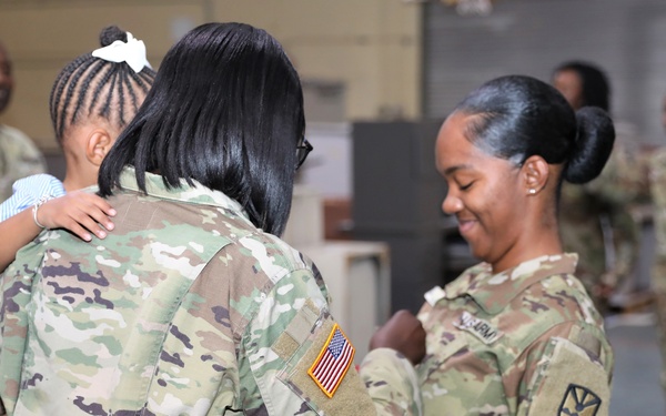 Sgt. Kinberli King Promotion