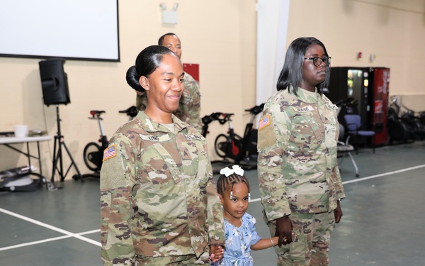 Sgt. Kinberli King Promotion