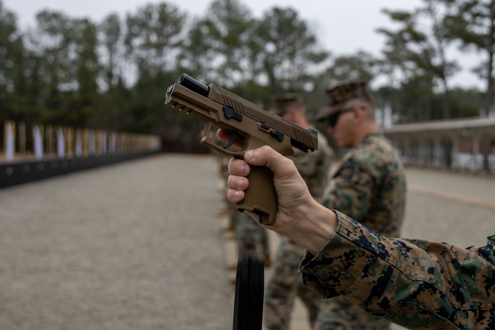 Combat Instructor School Pistol Range