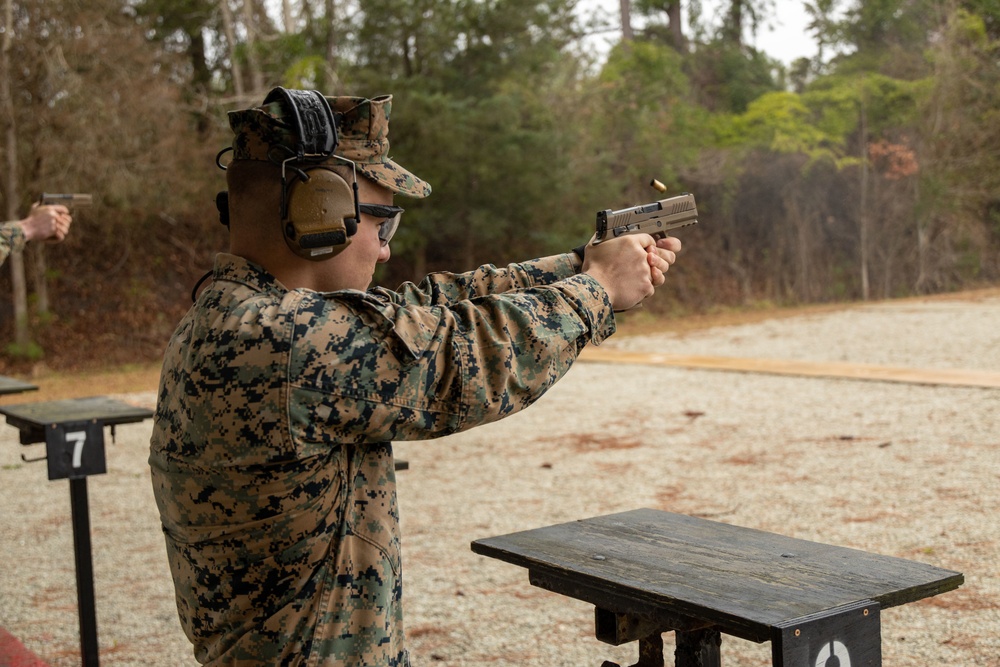 Combat Instructor School Pistol Range