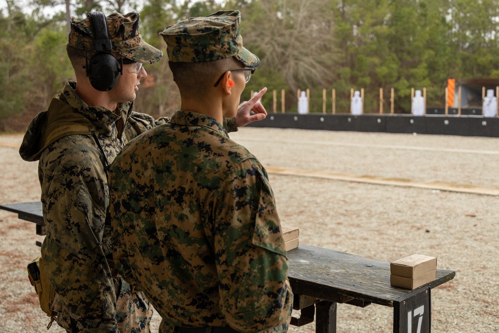 Combat Instructor School Pistol Range