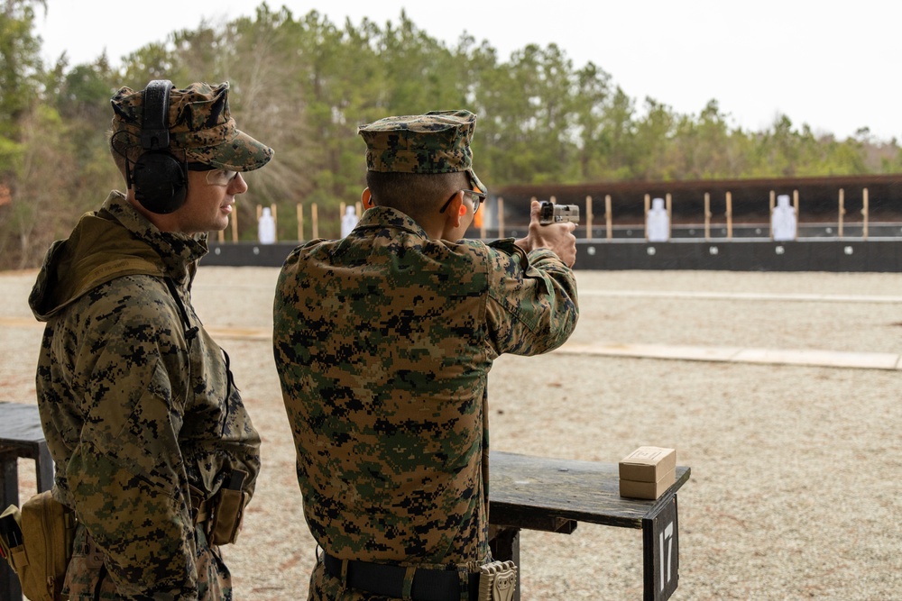 Combat Instructor School Pistol Range