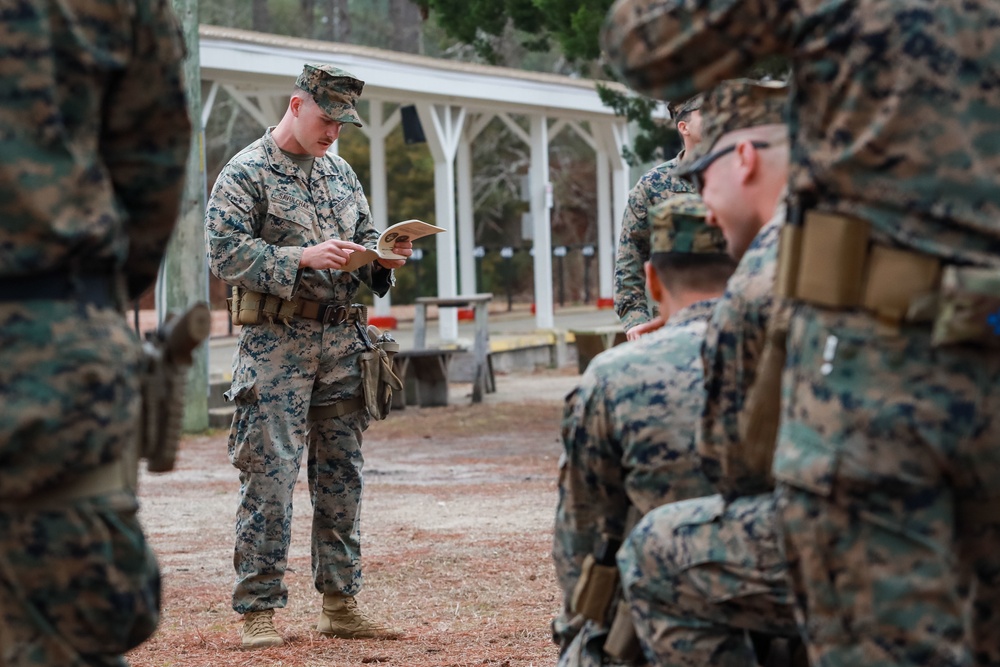 Combat Instructor School Pistol Range