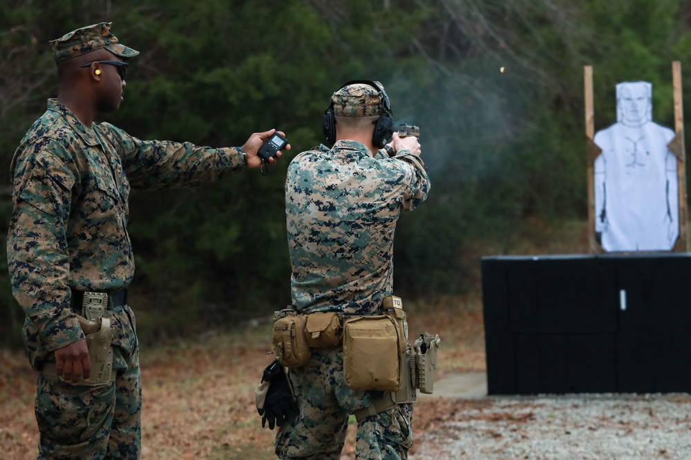 Combat Instructor School Pistol Range